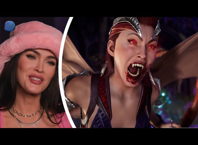 Megan Fox has become a vampire (in the new Mortal Kombat)
