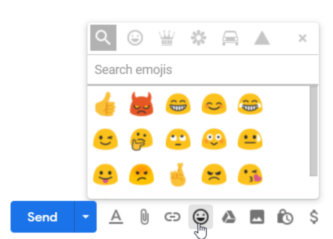 Gmail Emoji