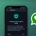 Passwordless passkey now available on WhatsApp for Android
