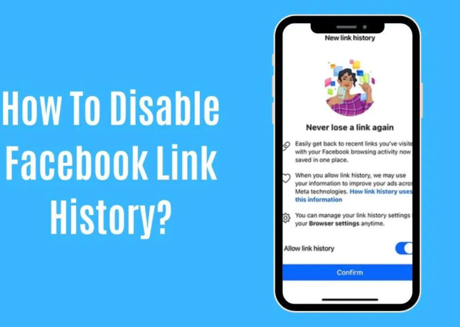Facebook Link History: How to enable it